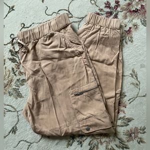 Banana Republic Beige Cargo Joggers